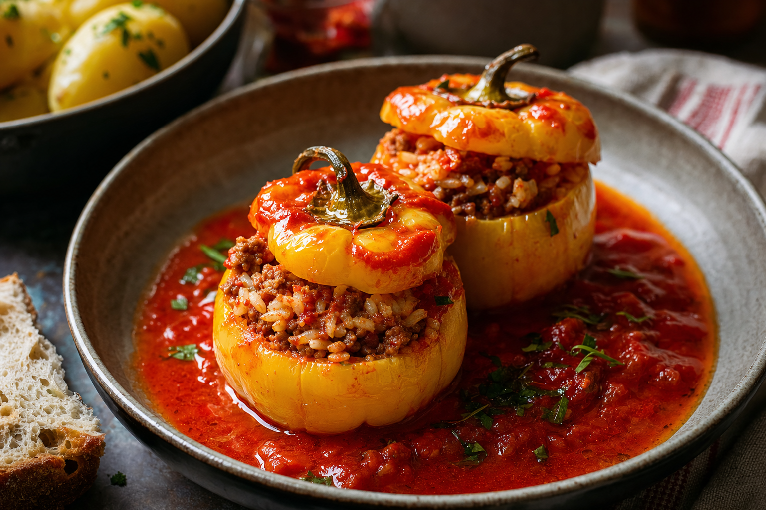 Töltött paprika